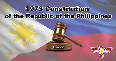 1973 Philippine Constitution .